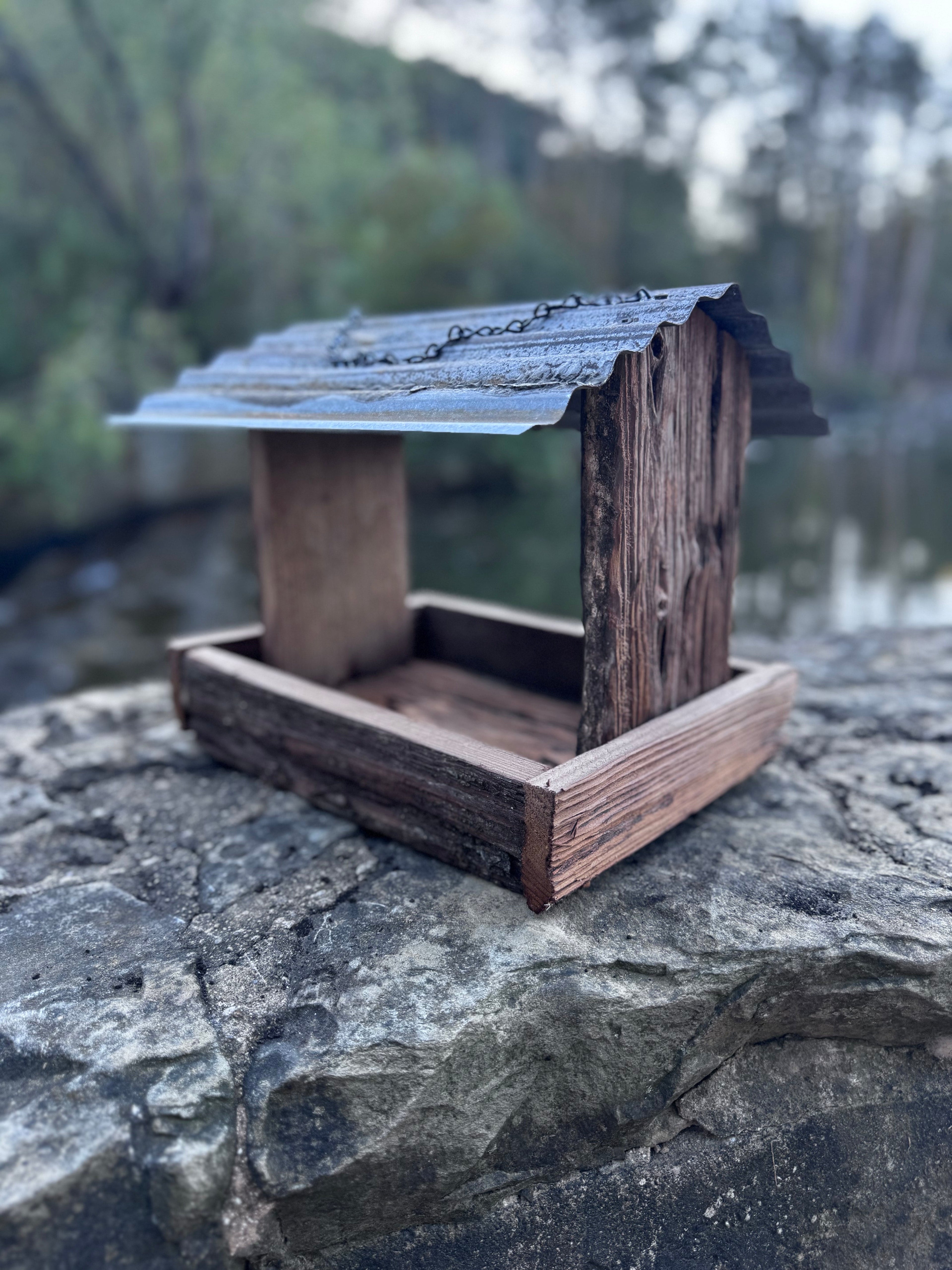 Tin roof Flyby Feeder