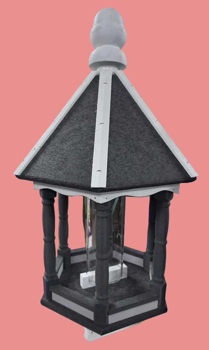 Hexagon Poly Feeder Gray