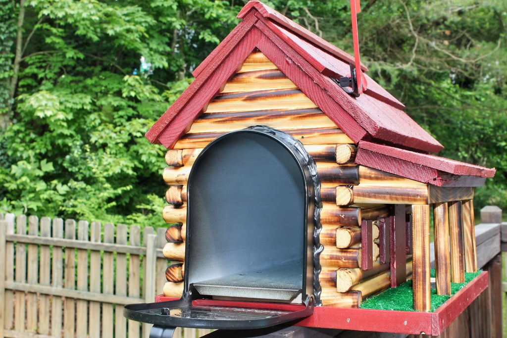 Log Cabin Mailbox