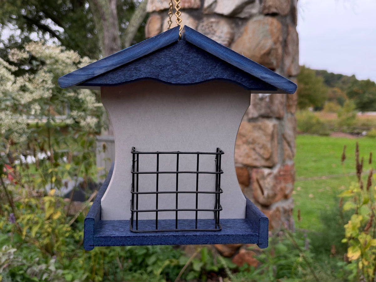 Flyby Bird Feeder with Suet Cradles