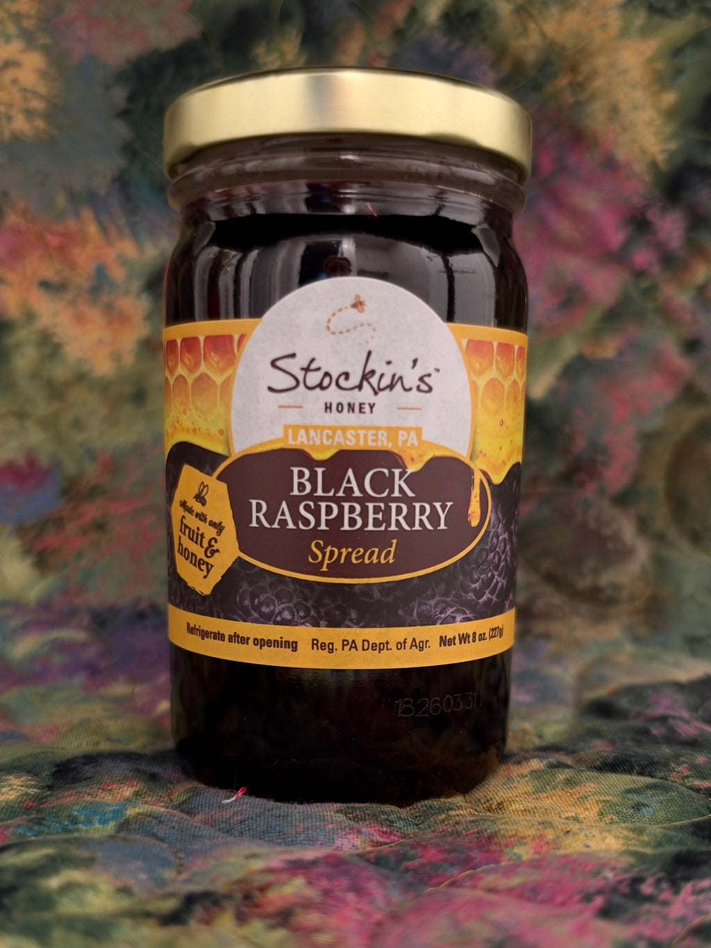 Stockin's Black Raspberry Honey Spread
