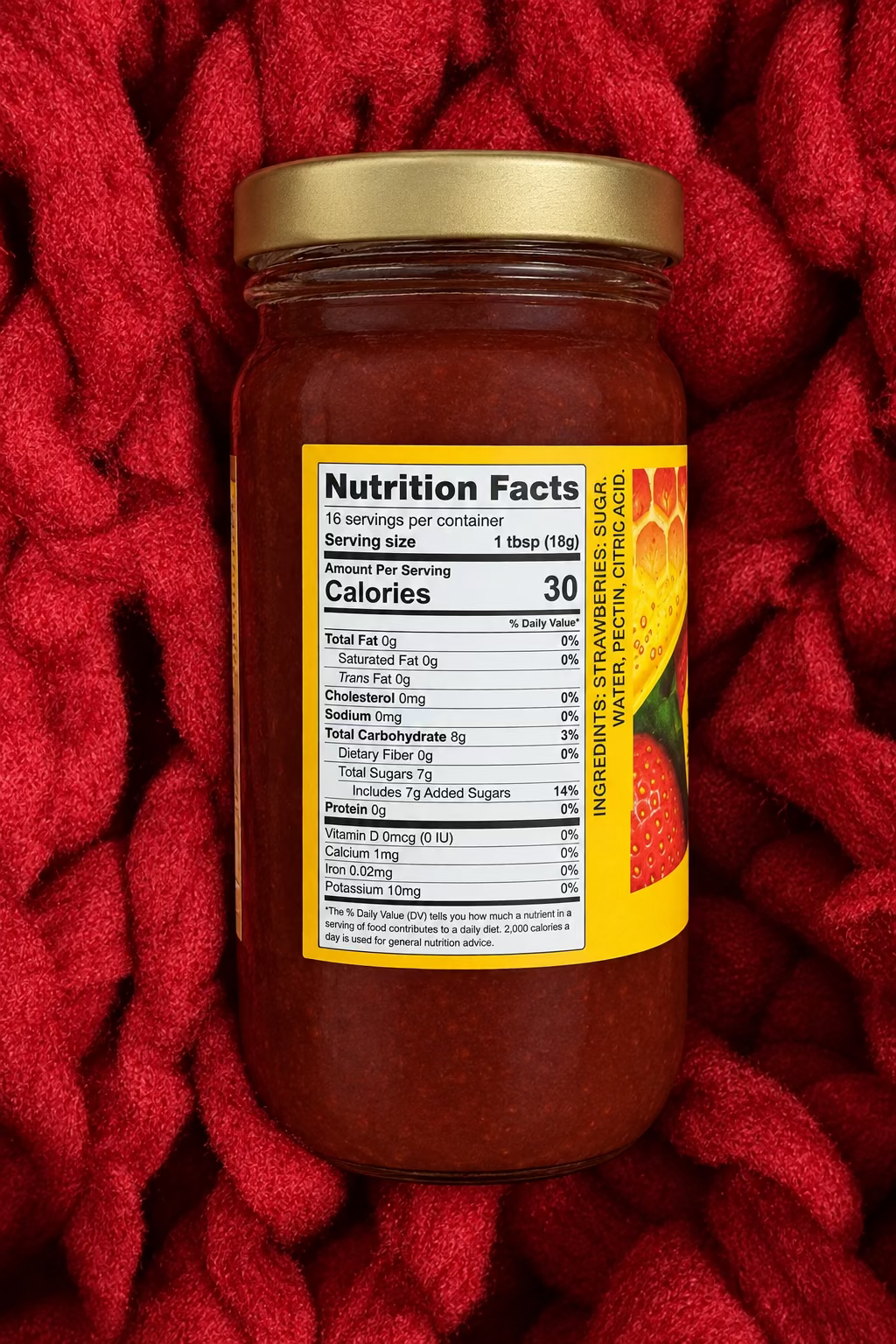 Stockin's Strawberry Honey Spread