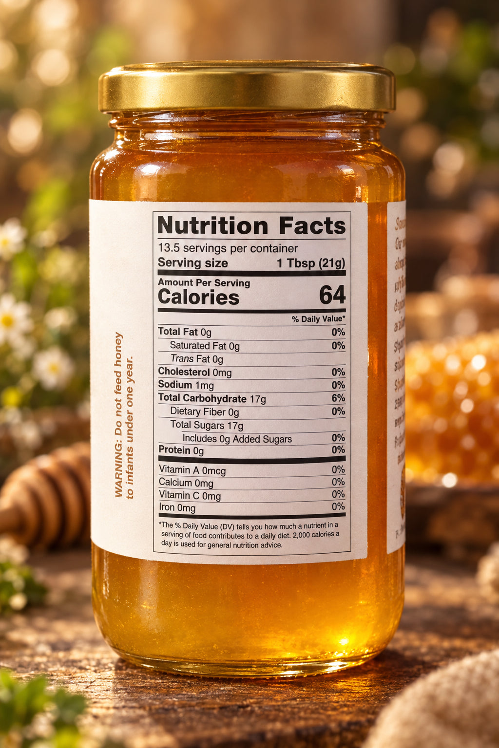 Stockin's Raw Honey Orange Blossom