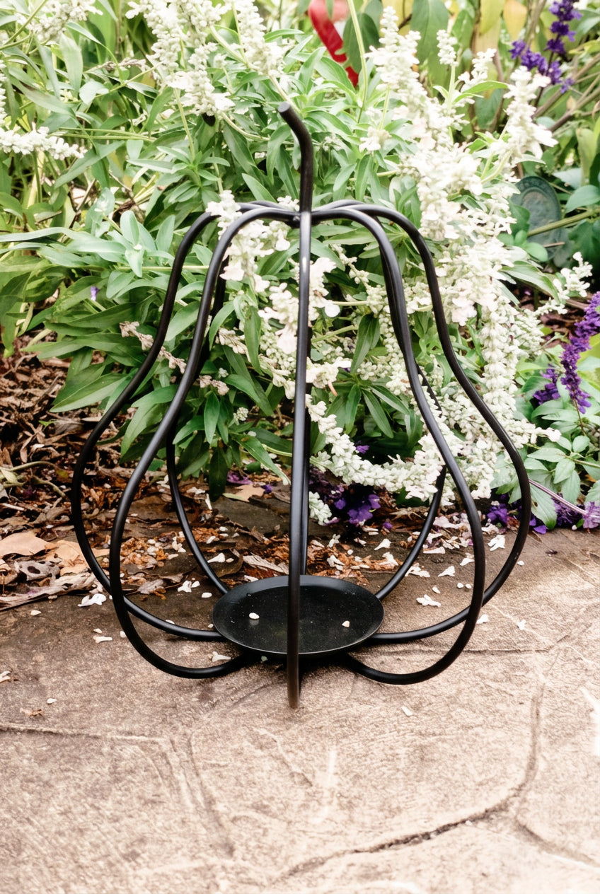 Pear/Gourd Metal Candle Holder