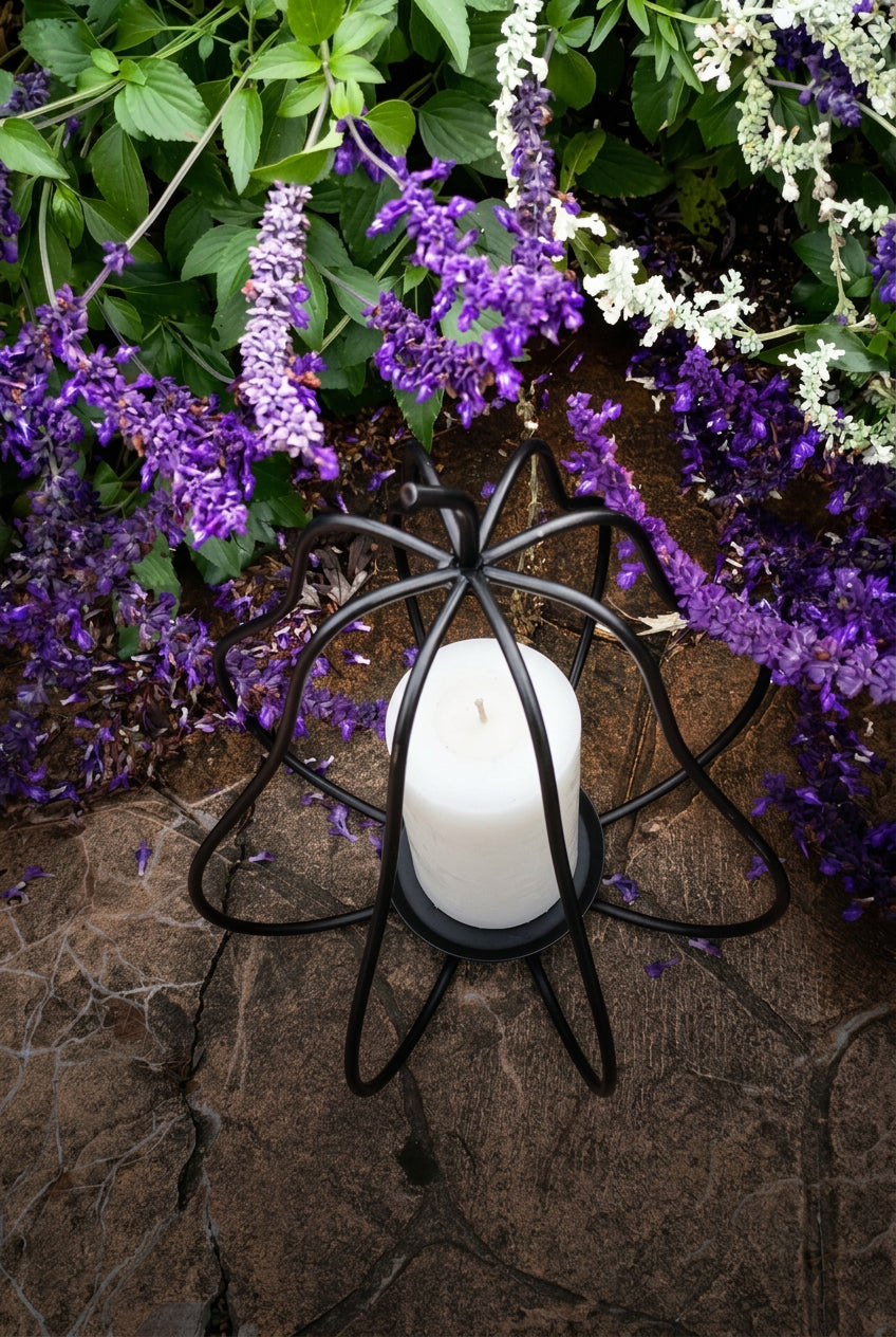 Pear/Gourd Metal Candle Holder