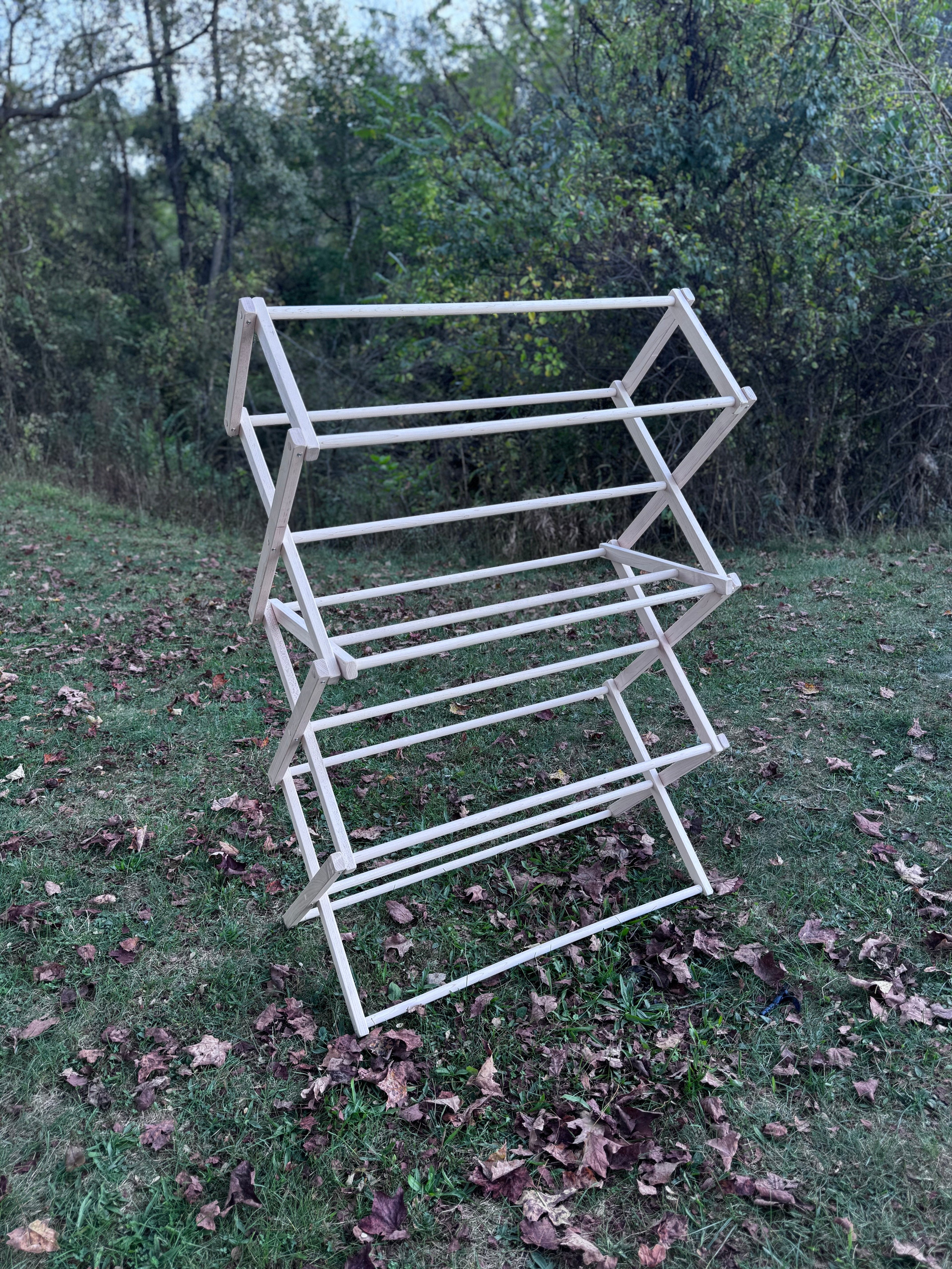 30" Freestanding drying rack